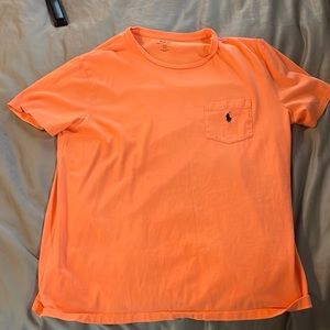 Orange Polo Frocket T Shirt